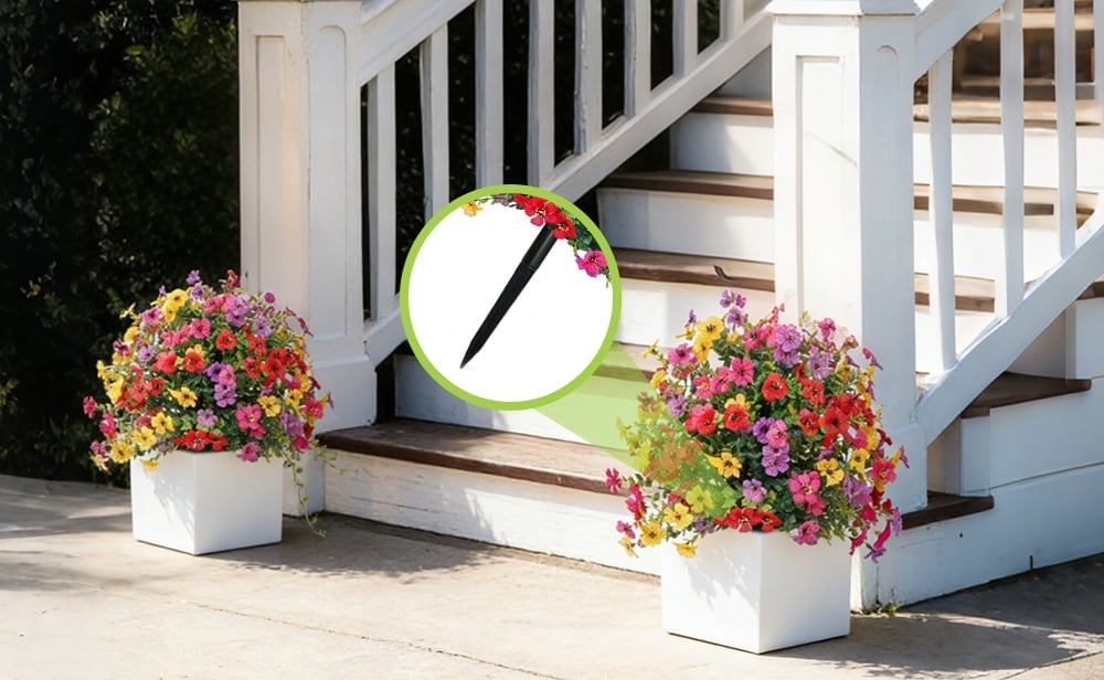 EverViolet – Faux Violet Vine for Home & Garden Elegance