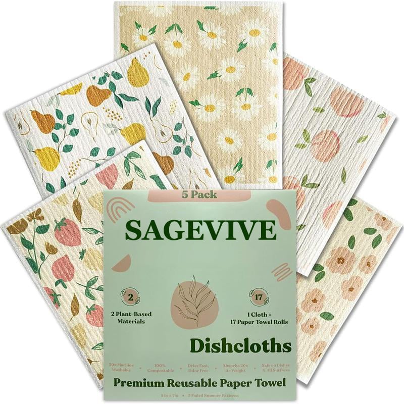 SparkleWipe – Multi-Purpose Kitchen Cleaning Cloths