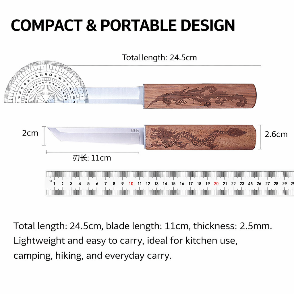 TitanBlade – Professional Outdoor Double Blade Knife