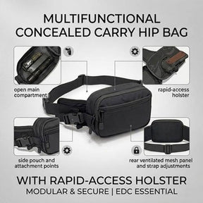 TrailSecure – Quick Access Everyday Carry Hip Pack