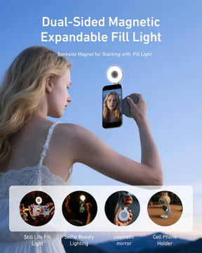 SnapGlow – Fun Shot Magnetic Phone Camera Grip