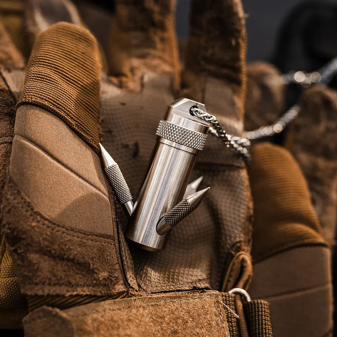 ApexHook - Titanium EDC Storage Capsule