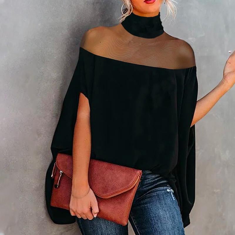 FlowBreeze – Batwing Blouse Flowy