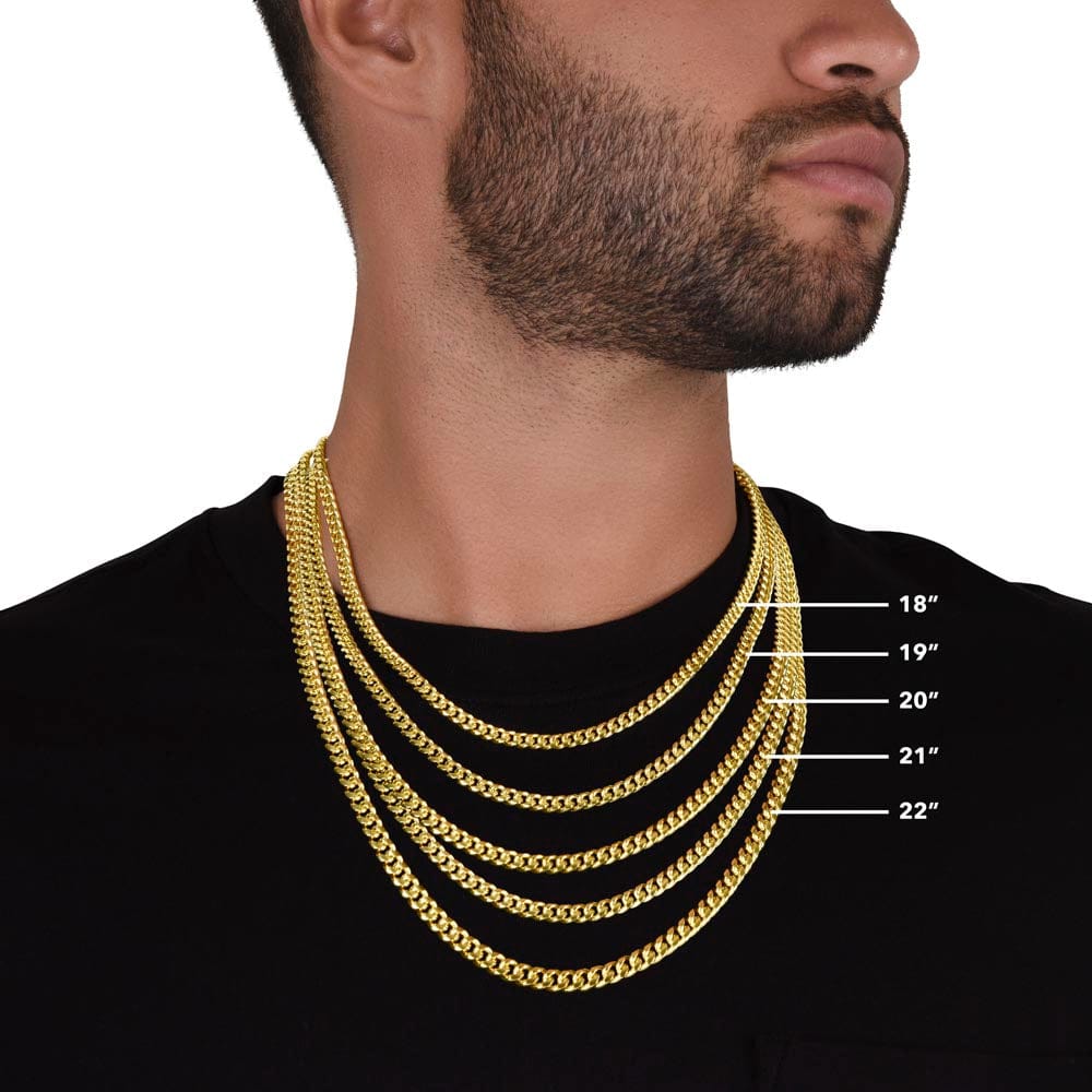 RoadEdge – Cuban Necklace High-Strength Steel