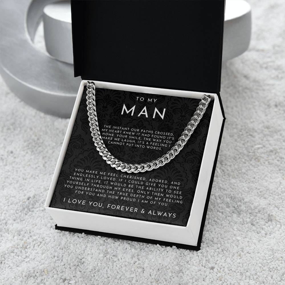 ForeverHim – Meaningful “To My Man” Necklace