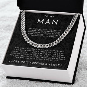 ForeverHim – Meaningful “To My Man” Necklace
