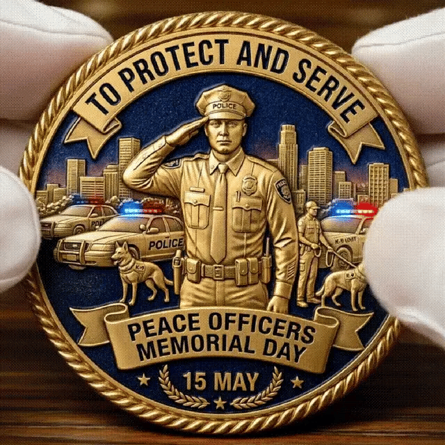 Legacy of Service – Police Memorial Coin