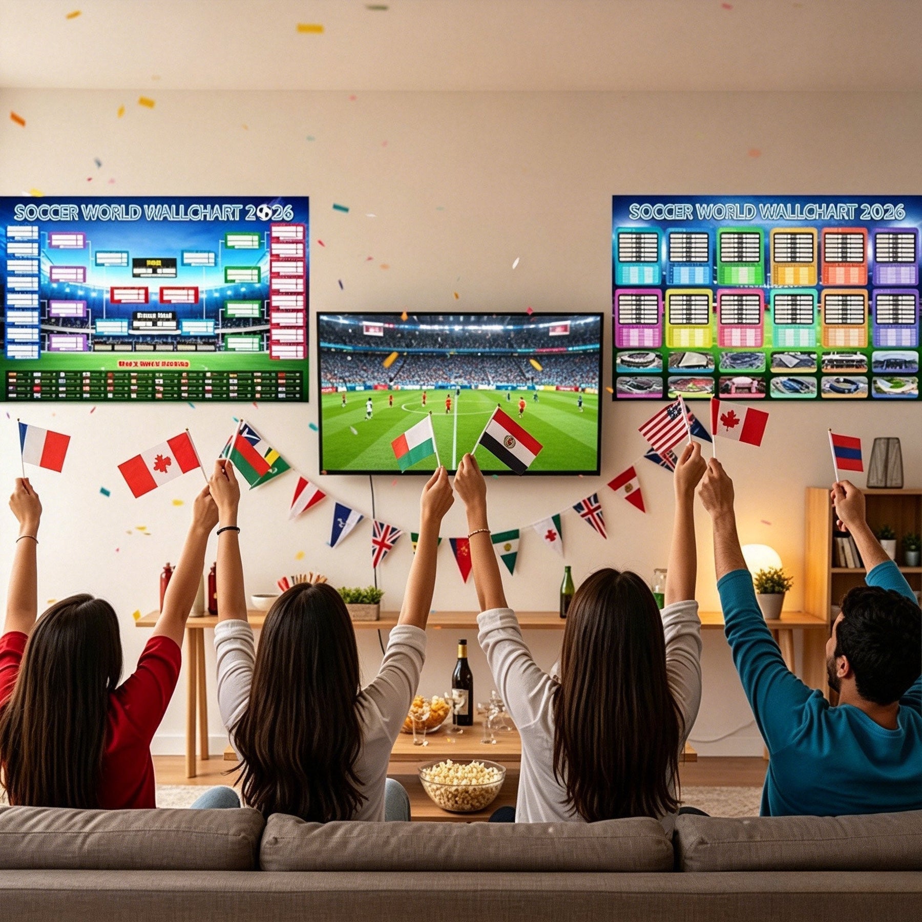 GoalWall – 2026 World Cup Poster Set