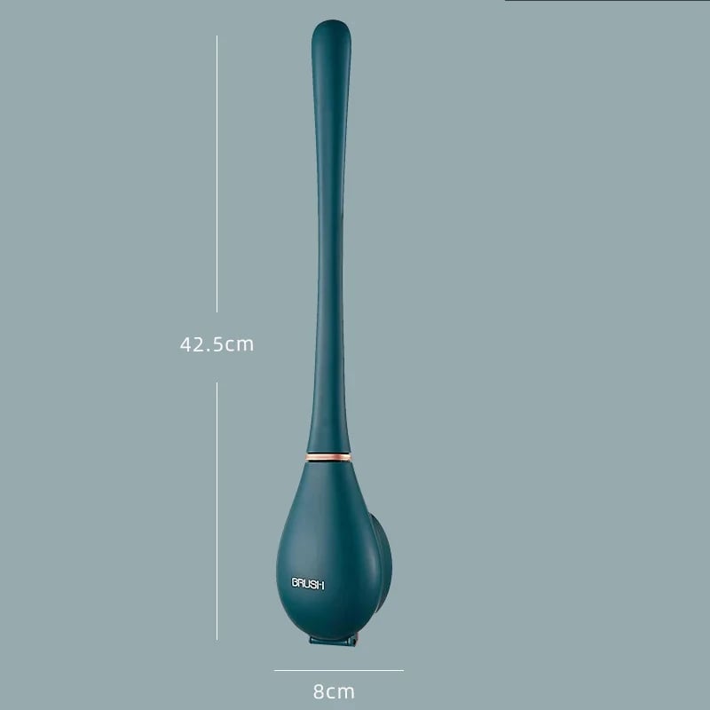 CleanFlow – Flexible Silicone Toilet Brush Set