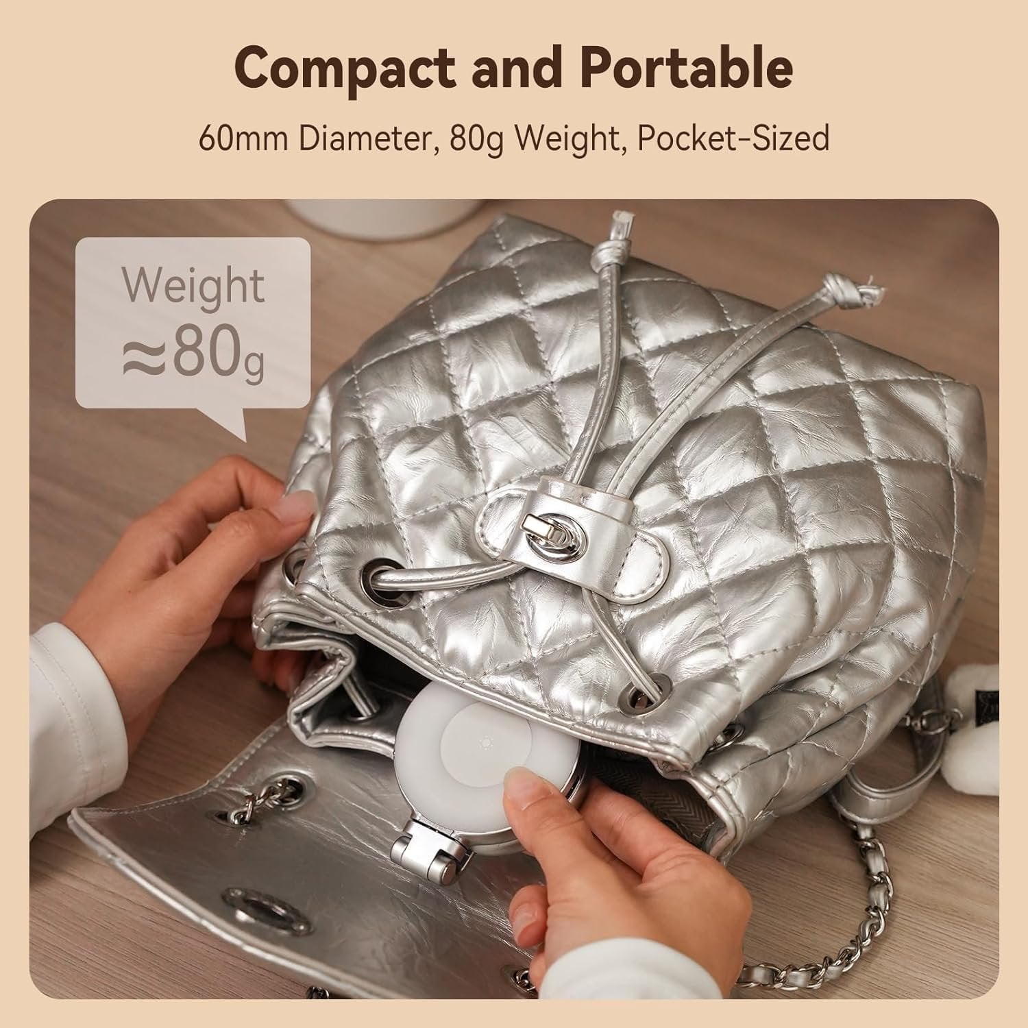 BrightAura – Selfie Light with Mirror