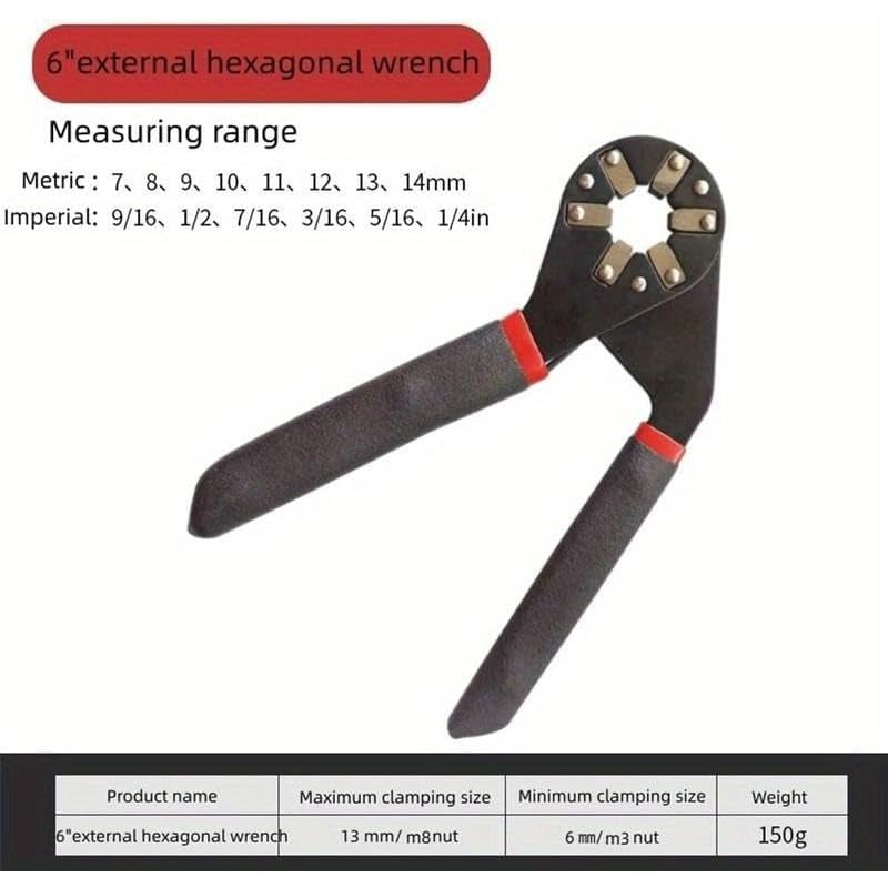 GripForce – Adjustable Wrench Multi Size Bolt Grip Tool