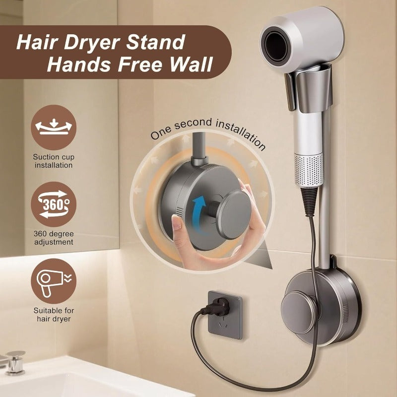 SalonLock – Strong Suction Dryer Holder