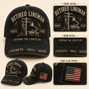 PowerGuard – Retired Lineman Commemorative Cap