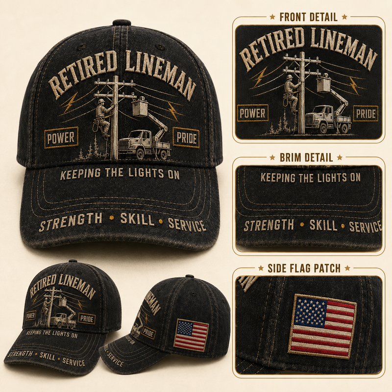 PowerGuard – Retired Lineman Commemorative Cap