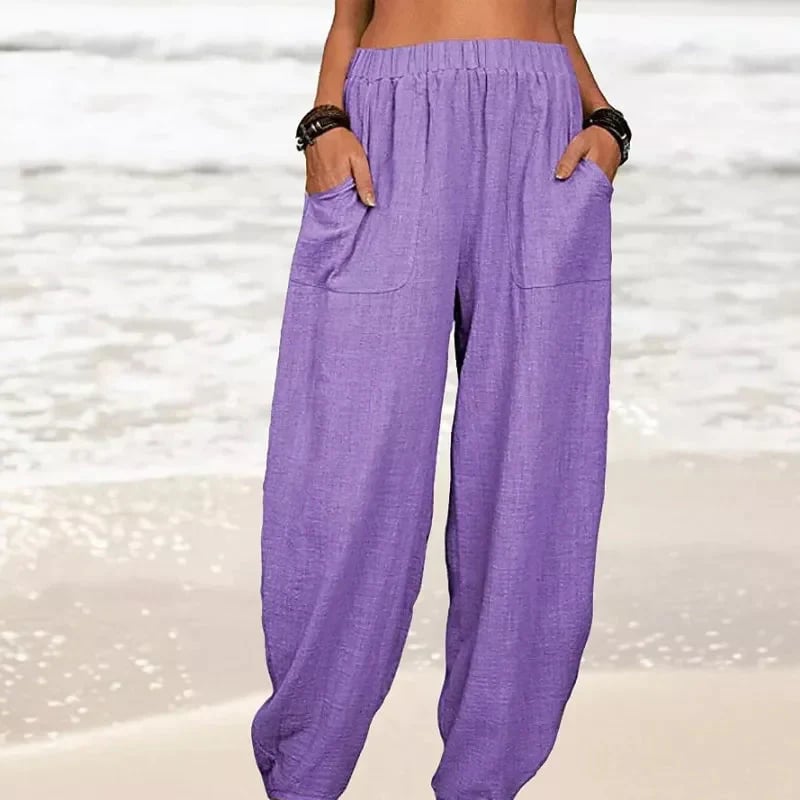 CalmEase – Elastic Waist Comfort Pants