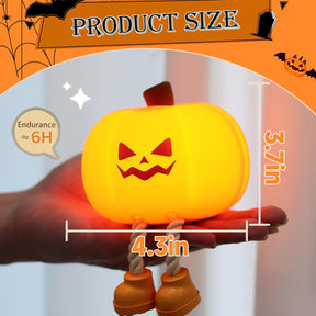 GlowGrin – Mischievous Grinning Pumpkin Night Light
