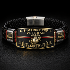 SemperValor – U.S. Marine Corps Tribute Bracelet