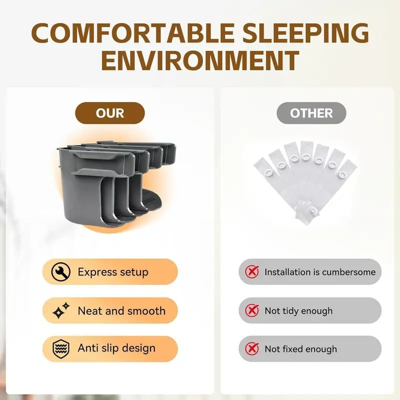 BedHug – All-Night Sheet Holders