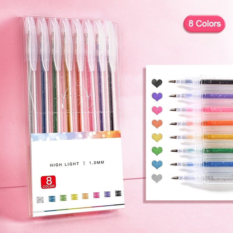 SparkWrite - Bold & Colorful Gel Pen Collection