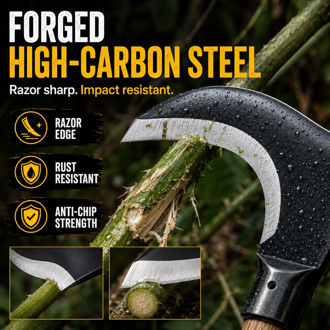 TimberClaw – Dual-Edge Clearing Axe