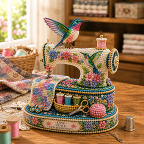 SpringBloom – 3D DIY Hummingbird Sewing Machine