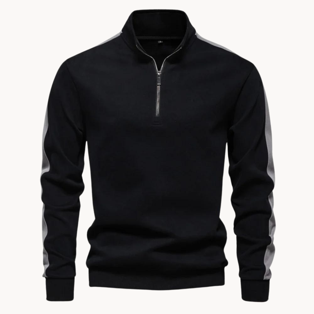 Hugo Quarter Zip Sweater | Lupi