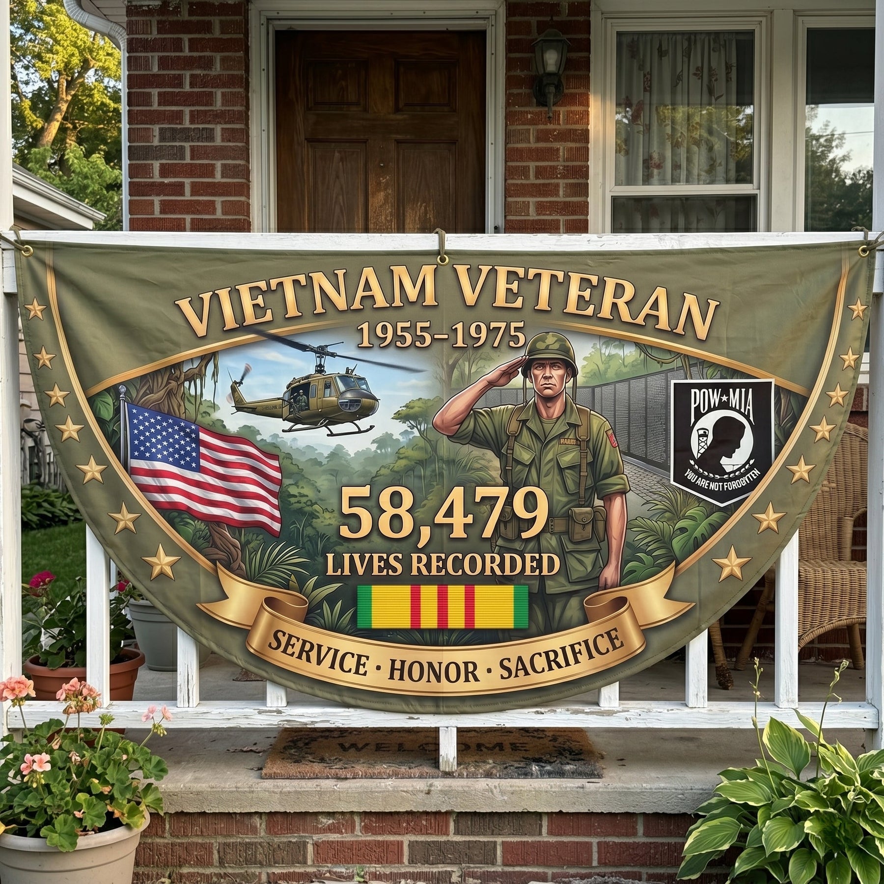 FreedomEcho – Vietnam Veteran Tribute Banner