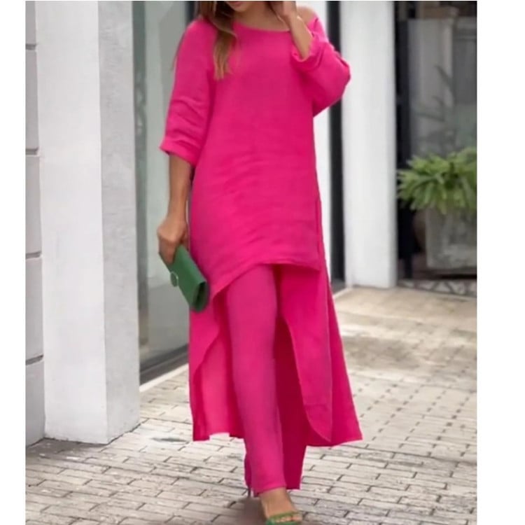 PureComfort Set – Round Neck Two-Piece Wear
