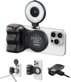 SnapGlow – Fun Shot Magnetic Phone Camera Grip