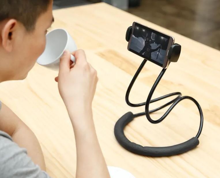 LazyGrip – Hands-Free Neck Phone Holder