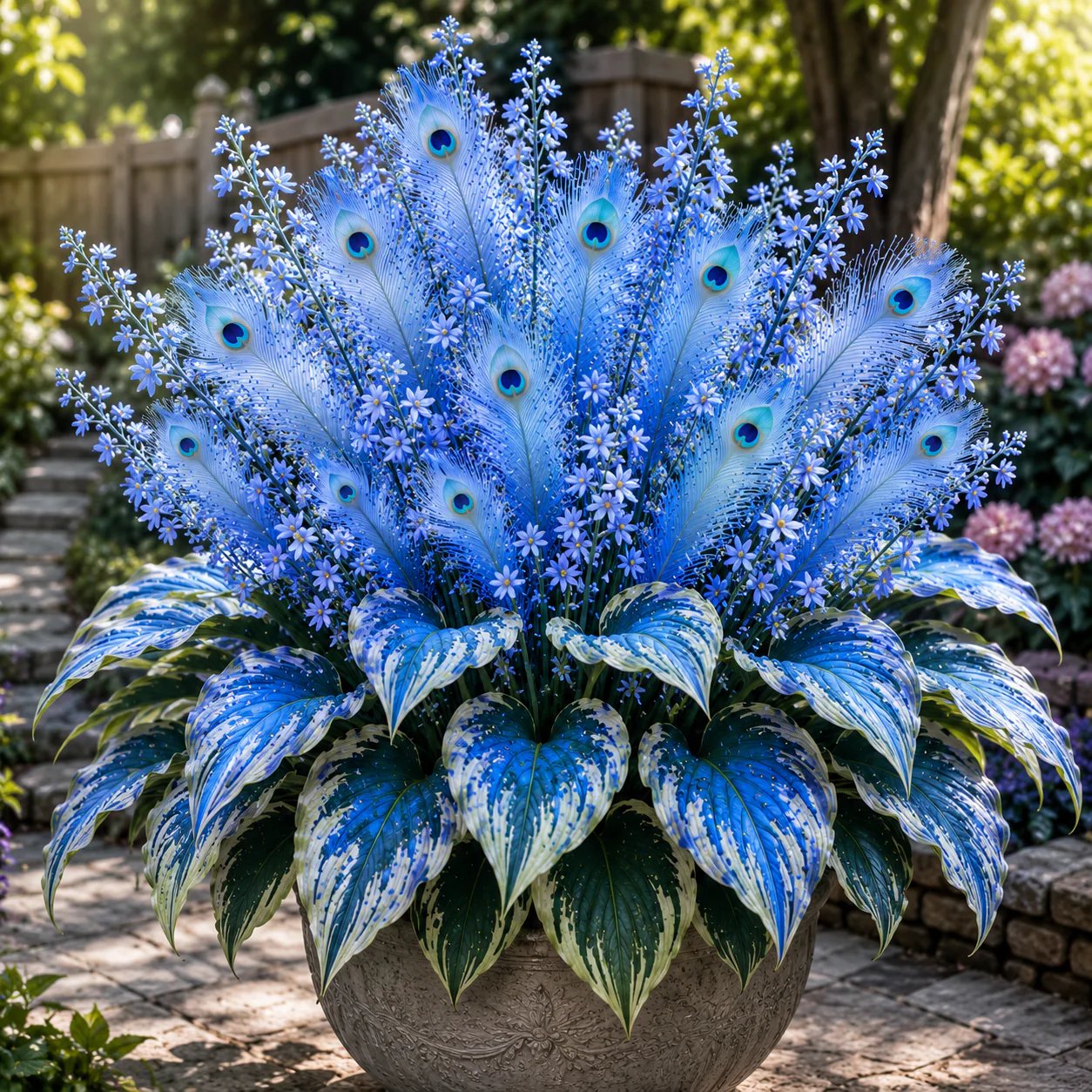 FlameFeather – Peacock Hosta Bulbs