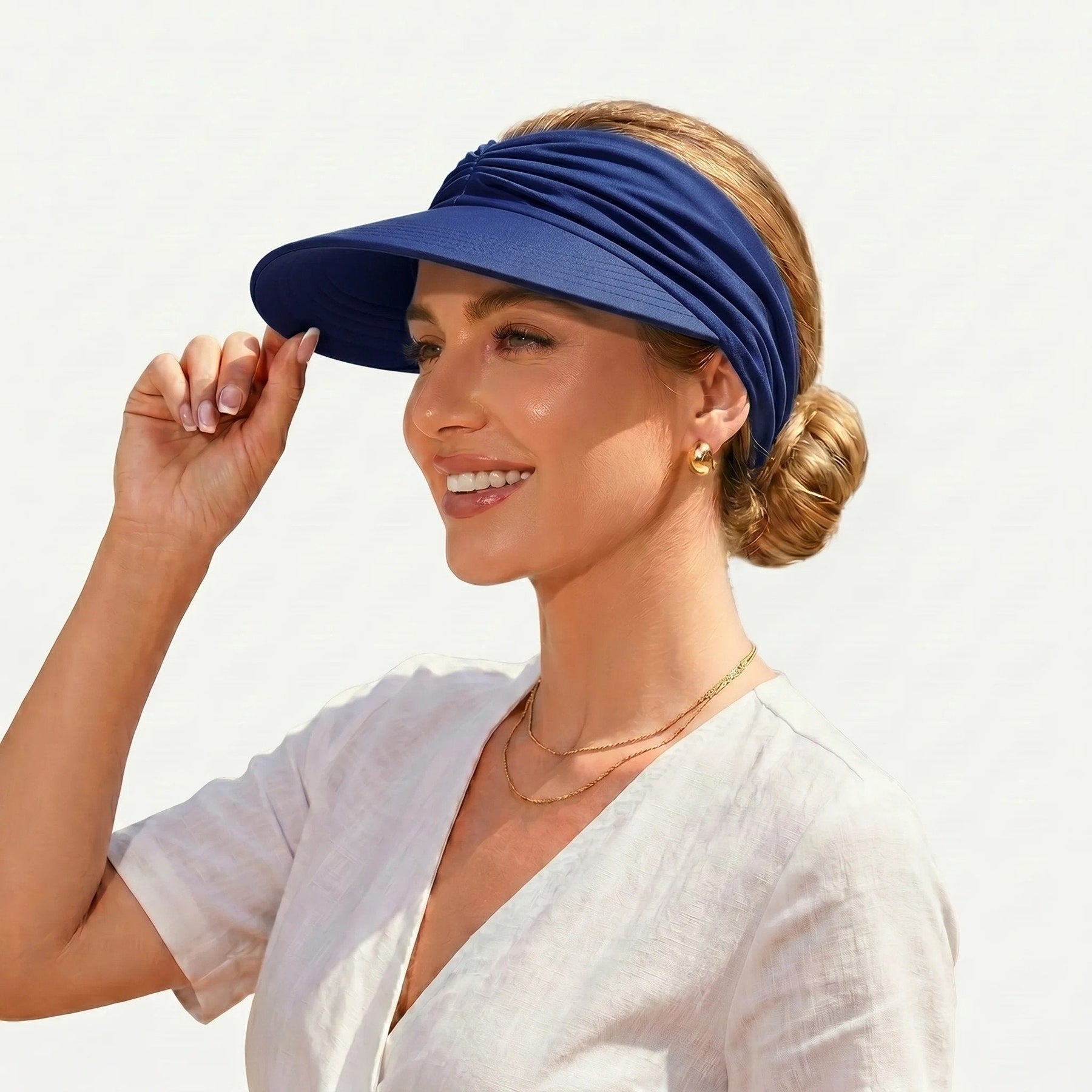 SunPony – UPF 50+ Ponytail Sun Visor Hat