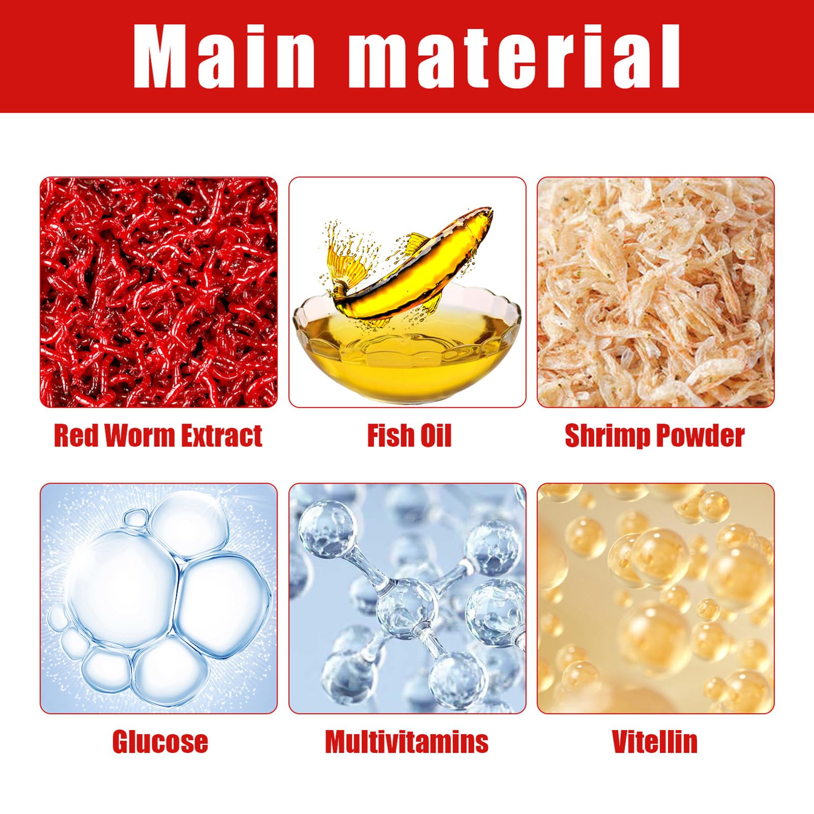 AquaBite – Red Worm Liquid Fishing Bait