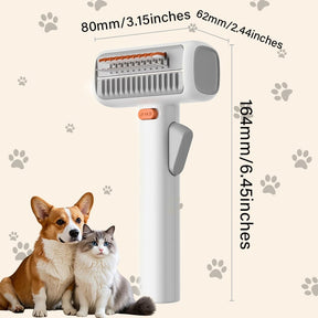 PawGroom – Self-Detangling Pet Brush & Comb