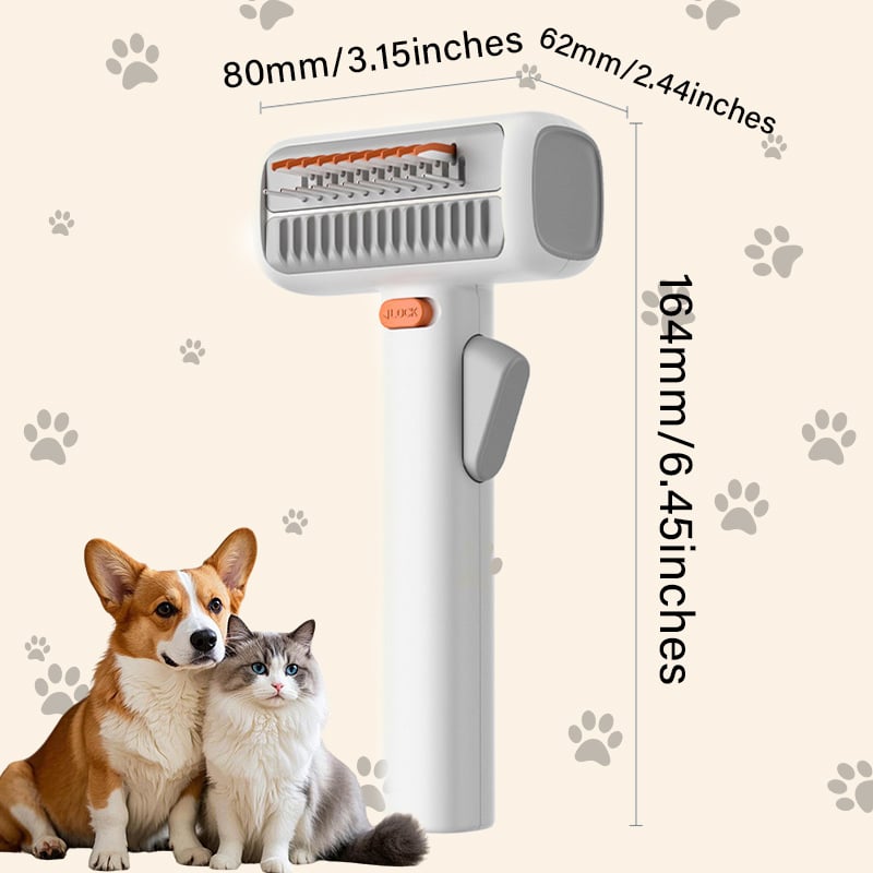 PawGroom – Self-Detangling Pet Brush & Comb