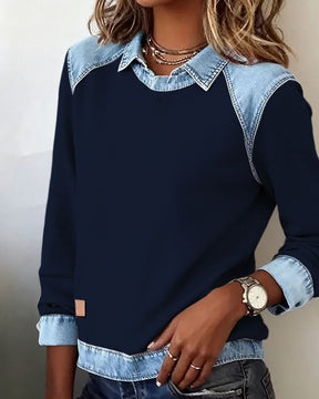 BelleVibe – Women’s Fashion Lapel Blouse