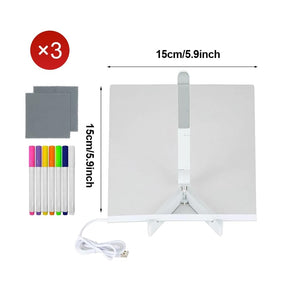 LumeNote – Multi-Color Glowing Memo