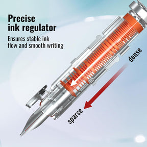 InkGlide – Retractable Fine Fountain Pen Set