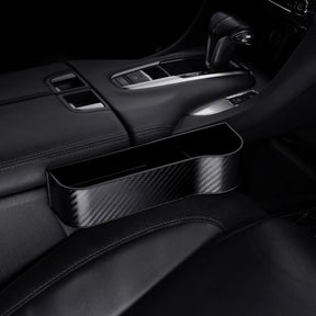 DriveMate – Multi Pocket Leather Car Seat Storage Organizer