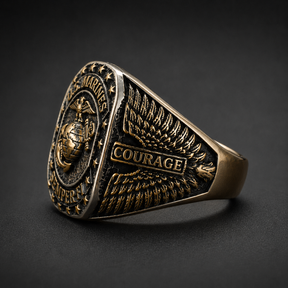 IronSemper – Eagle Anchor Military Ring