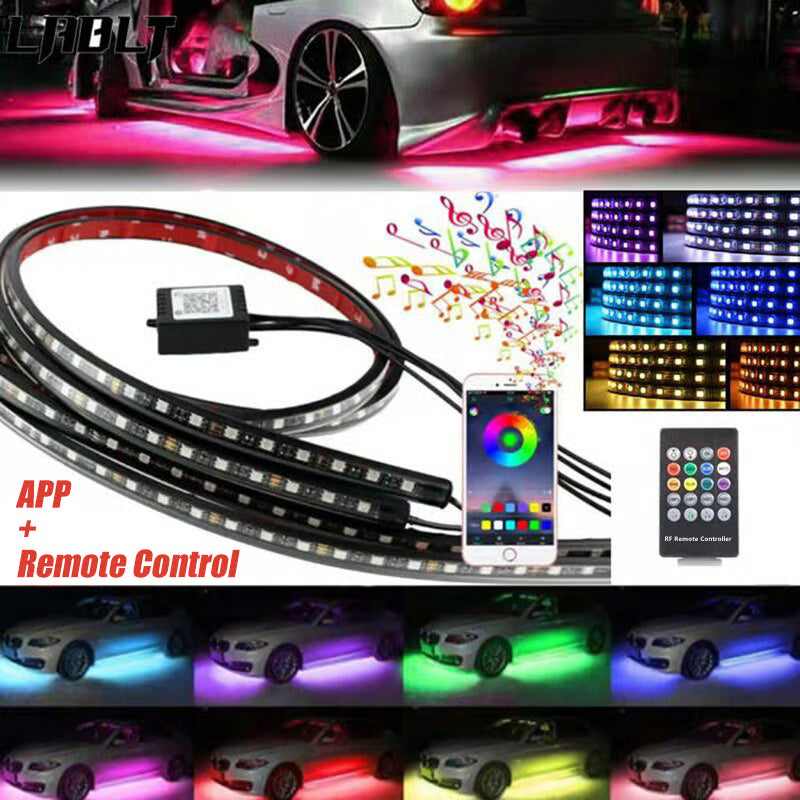 GlowRide – Flexible RGB Underbody LED Strip Lights