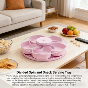 PartyTwist – Rotating Divided Tray