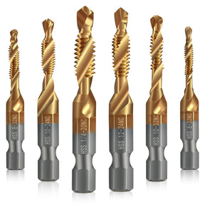 SpiralPro – 3-In-1 Spiral Tap Hex Shank Drill Bit Set