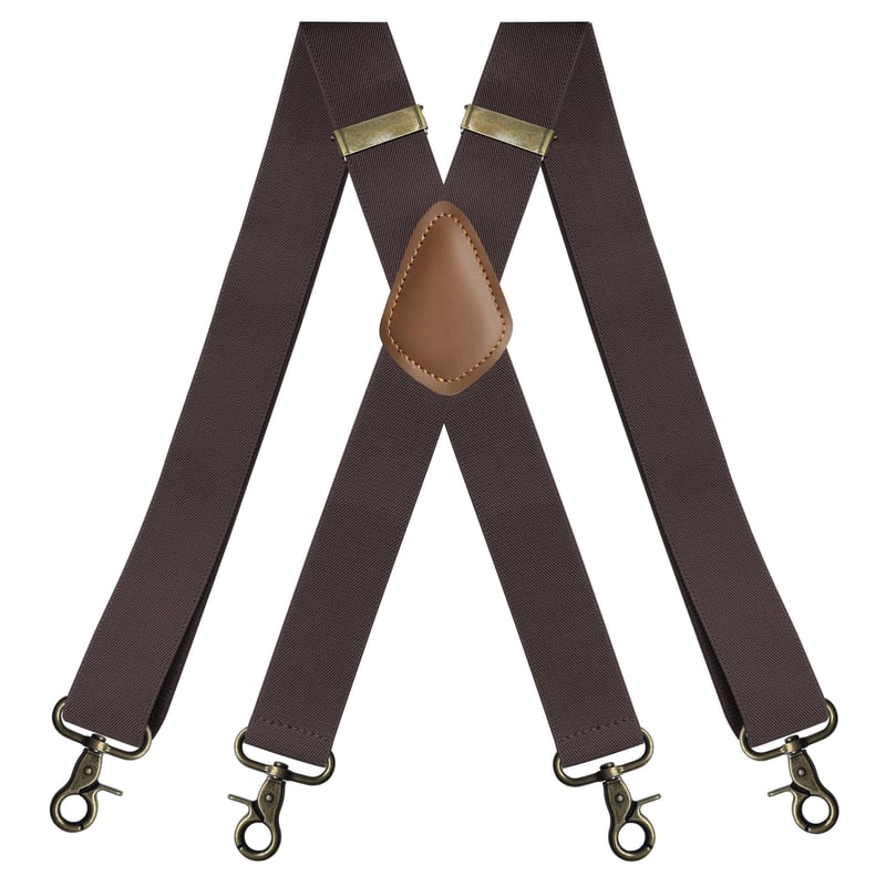 GentleHold – Premium Leather Suspenders for Men