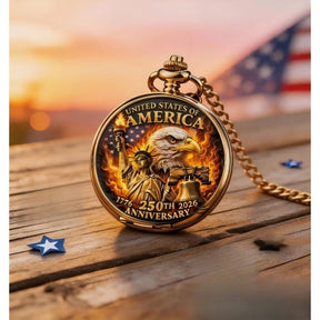 LibertyChrono – USA 250th Pocket Watch