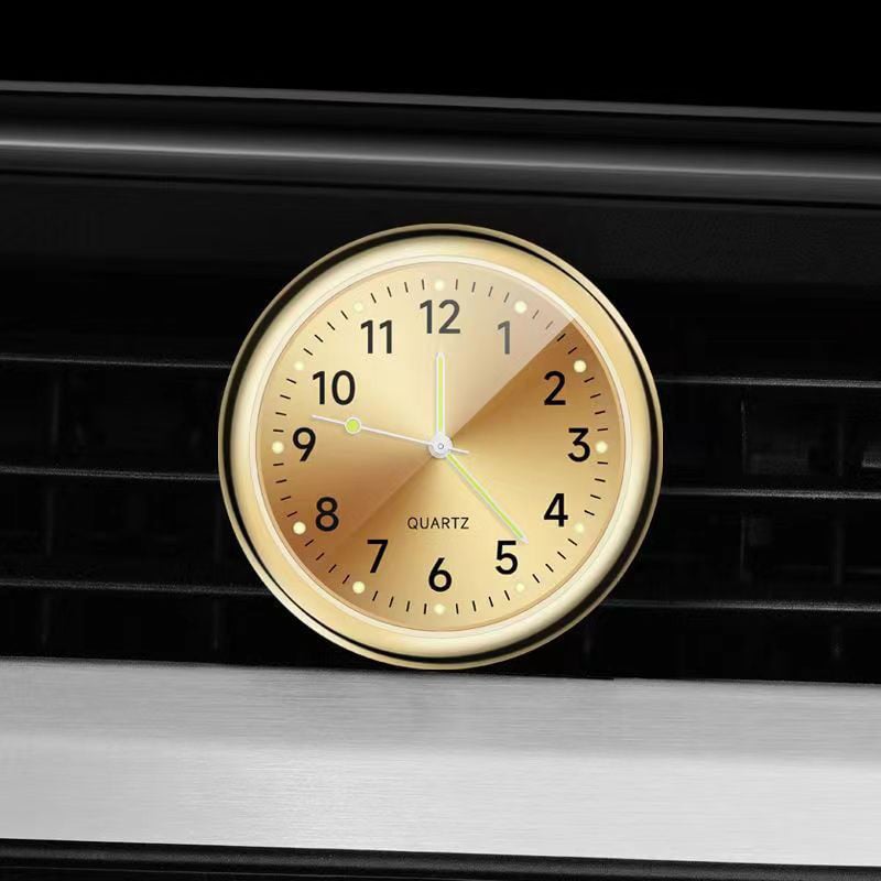 RetroTick – Luminous Vintage Mini Clock Decor
