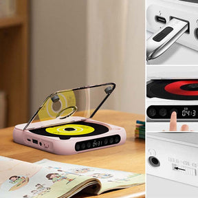 DiscWave – Compact CD Player for Home & Travel
