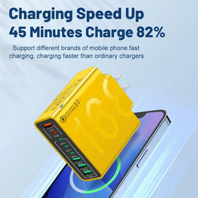 ChargePro – Universal 8 Port Fast Charging Hub