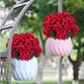 RoseAura – Eternal Geranium Floral Set