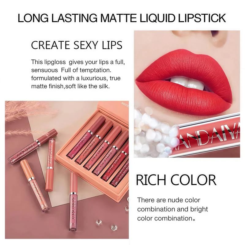 MatteVibe – High Pigment Lip Set